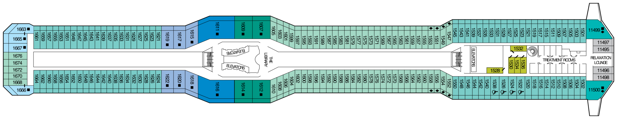 Deck 11 plan